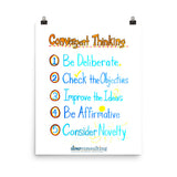 Convergent Thinking Poster
