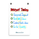 Divergent Thinking Poster