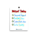 Divergent Thinking Poster