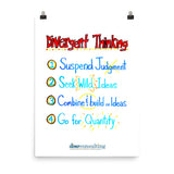 Divergent Thinking Poster