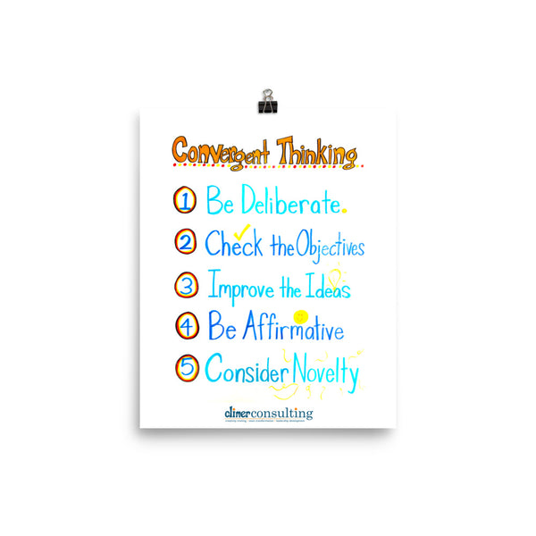 Convergent Thinking Poster